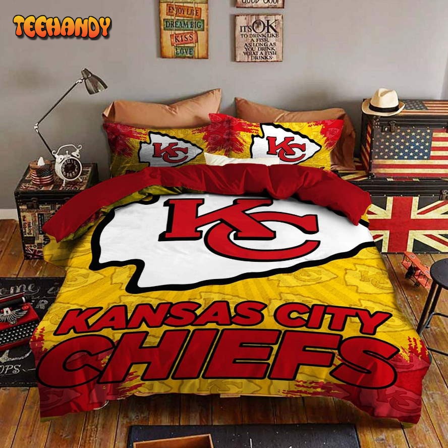 Kansas City Chiefs V9 Bedding Set