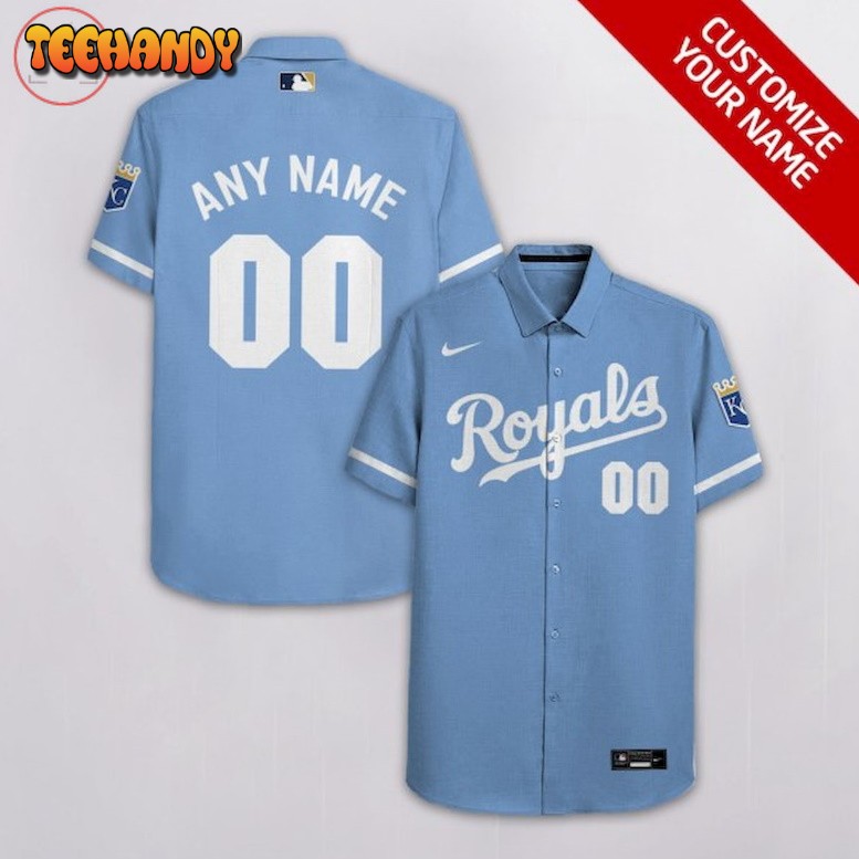 Kansas City Royals Customized Hawaiian Shirt