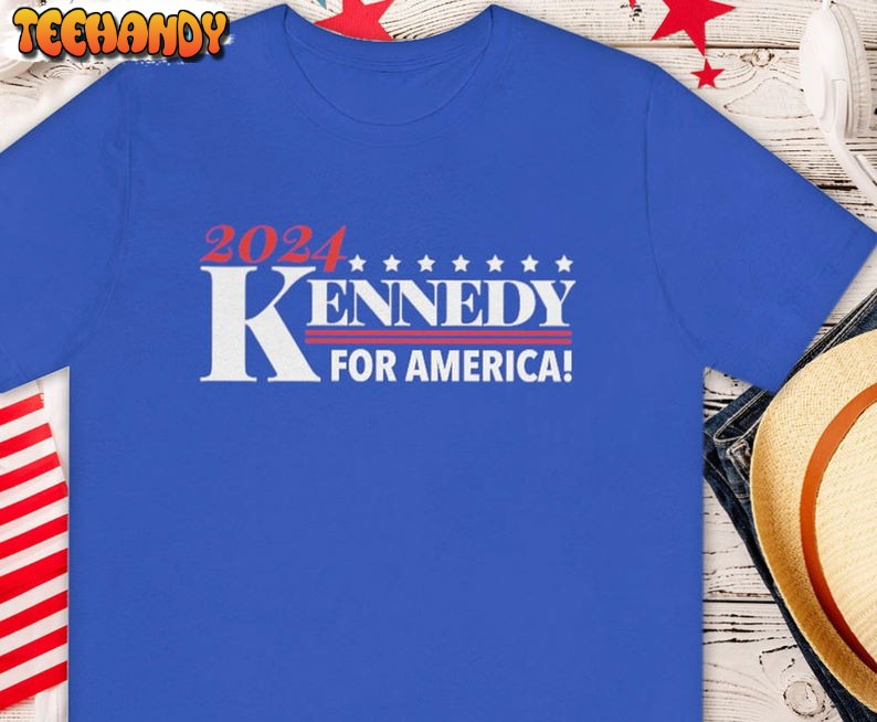 Kennedy 2024 For America Shirt, 4th Of July Unisex T-shirt