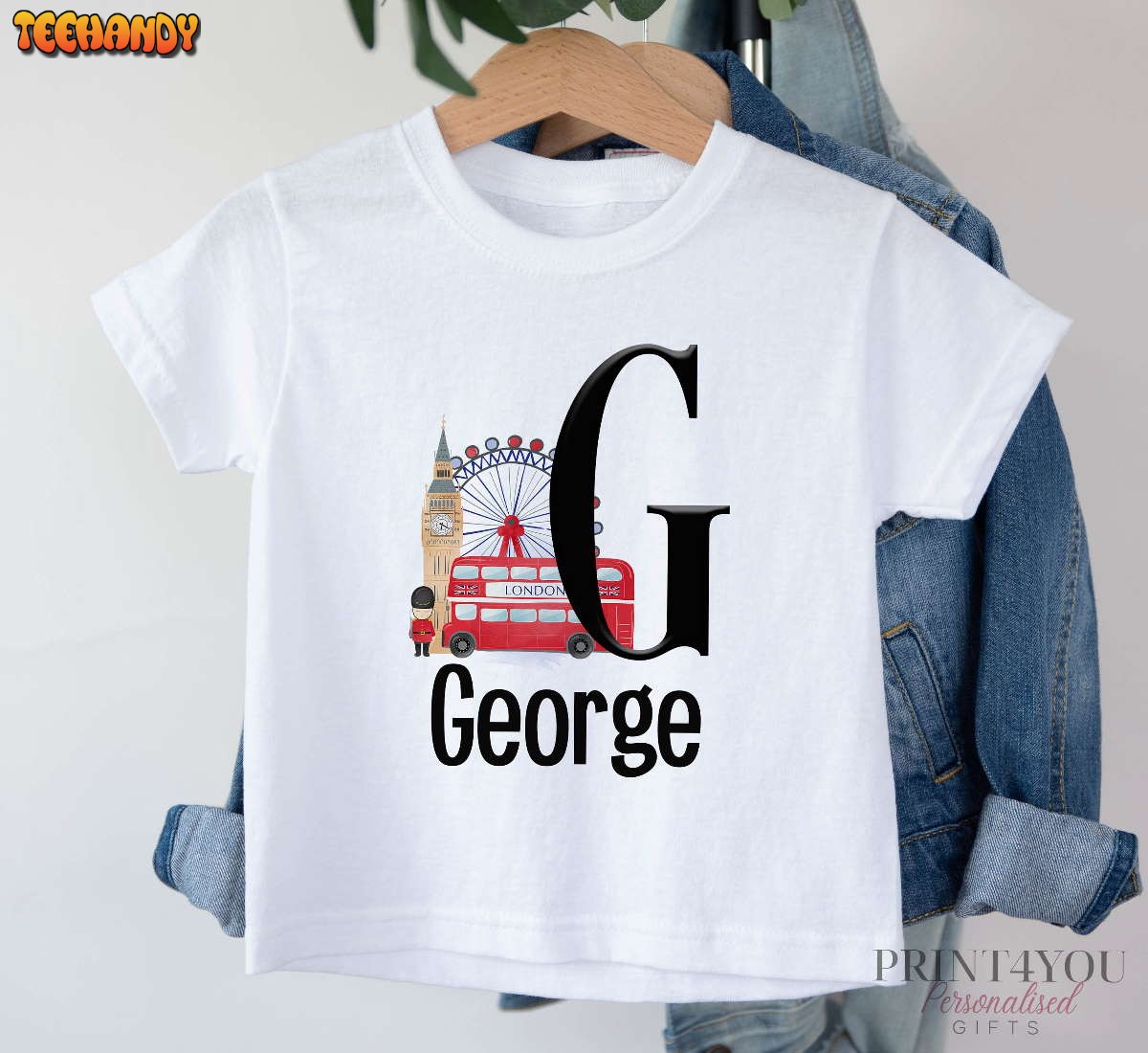 Kid’s Coronation T-shirt – King Charles III Coronation George T-Shirt