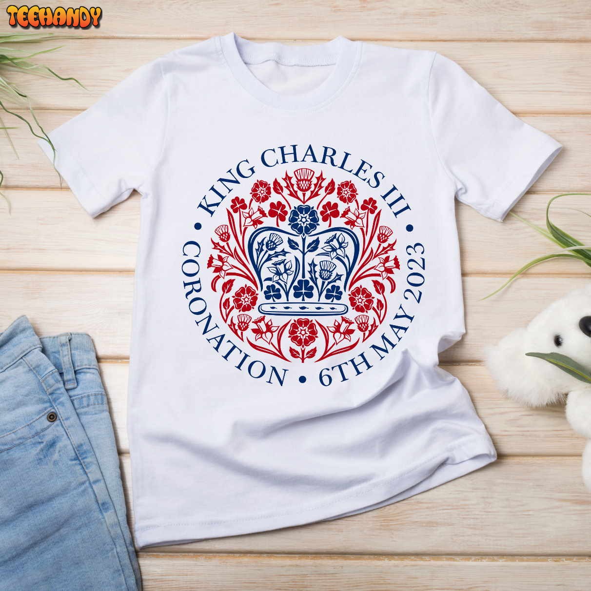 King Charles III Coronation Souvenir T-shirt