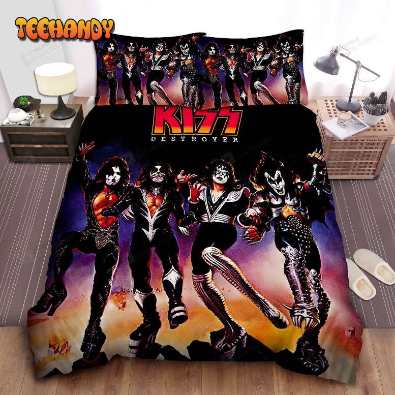 Kiss Destroyer Album Cover Bedding Set