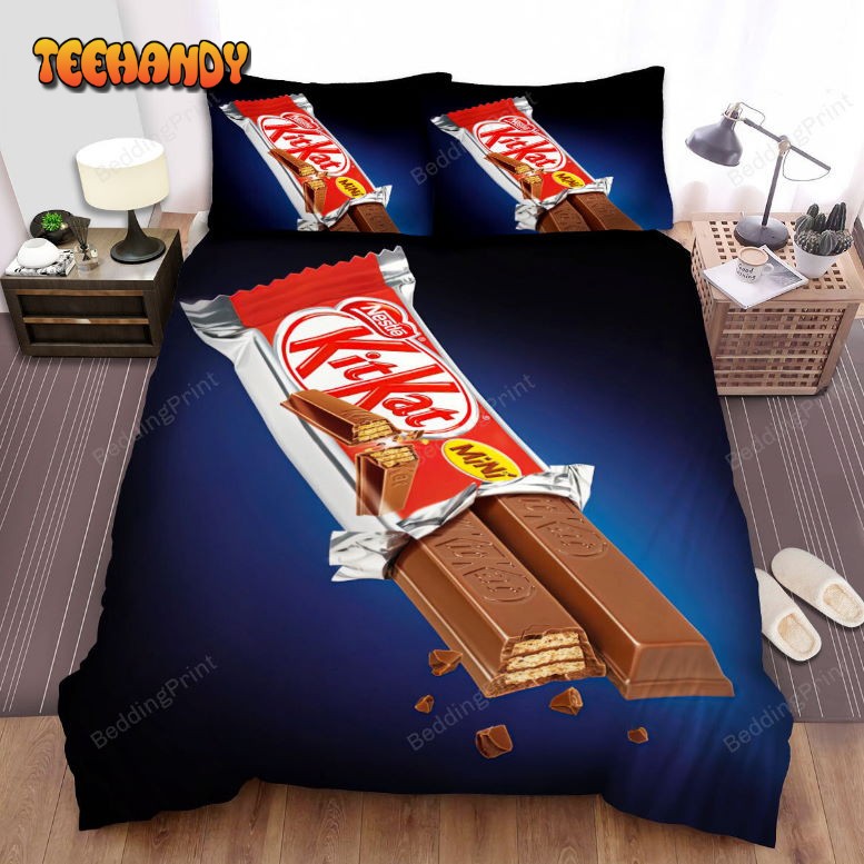 Kit Kat Mini 3d Illustration Bedding Set