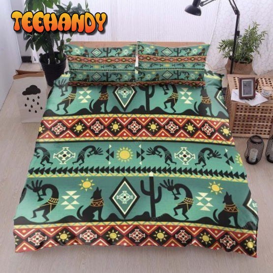 Kokopelli Sunset Native American Bedding Set