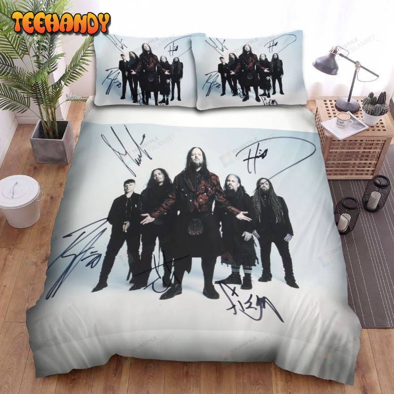 Korn Band Signed Bedding Set