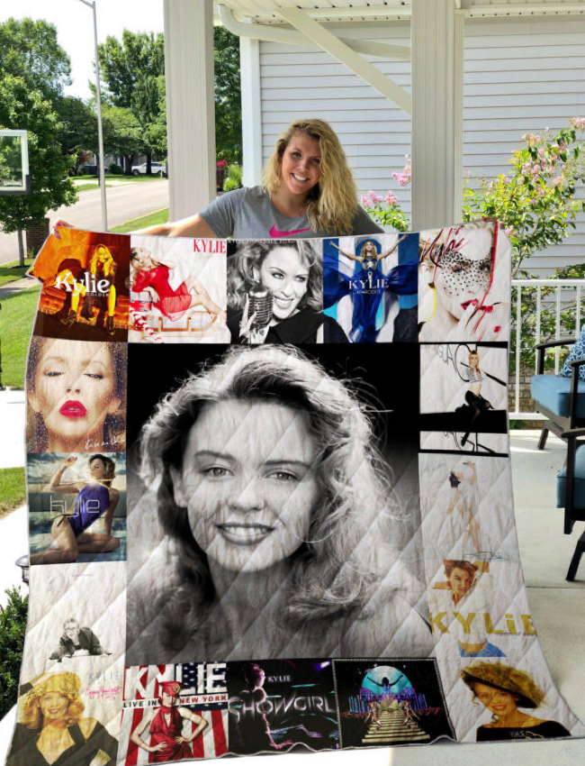 Kylie Minogue Style Two 3D Customized Quilt Blanket