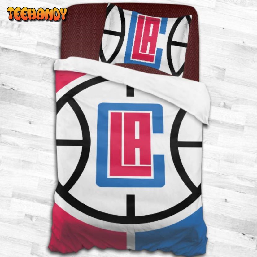 LA Clippers 3PCS 4PCS Bedding Set For Fan