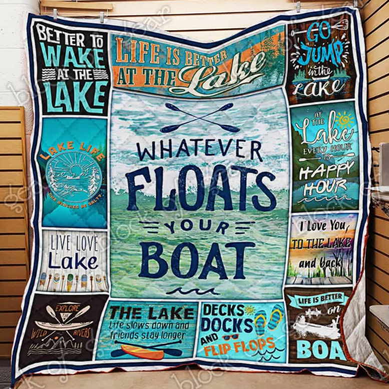 Lake Lover 3D Quilt Blanket