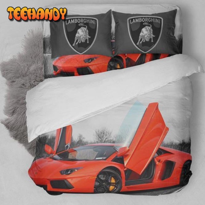 Lamborghini Aventador LP700-4 Car Bedding Set