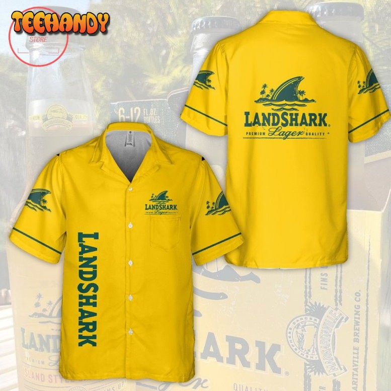 Landshark Lager Hawaiian Shirt