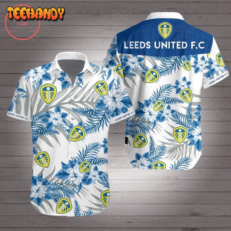 Leeds United FC Hawaiian Shirt