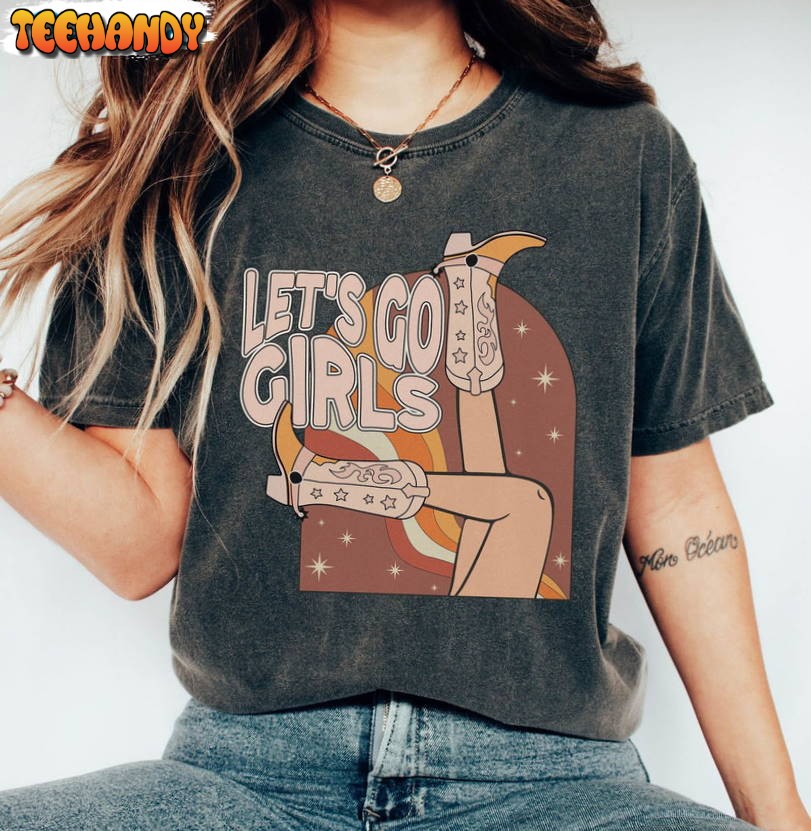 Lets Go Girls Funny Shirt, Bridal Party Unisex T-shirt Hoodie