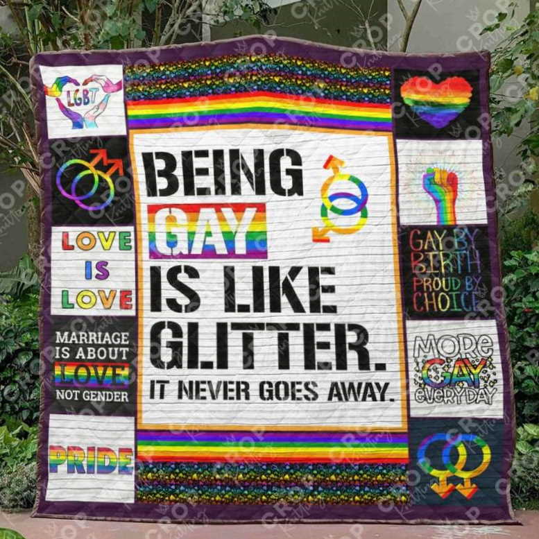 Lgbt 3D Customized Quilt Blanket