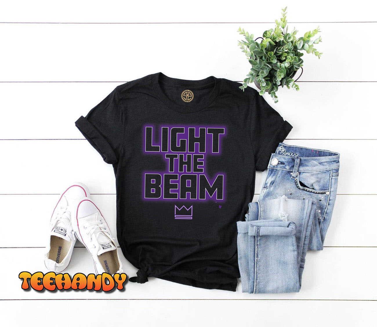 Light the Beam – Sacramento Basketball T-Shirt