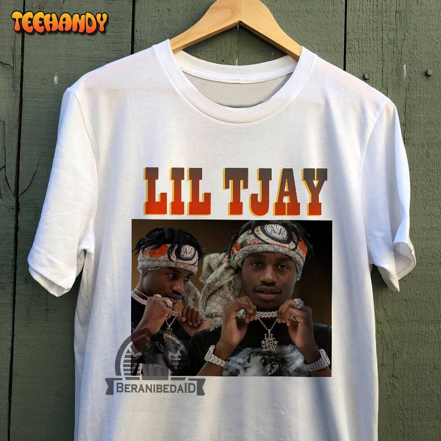 Lil Tjay Shirt American Rapper Singer Hip Hop Music Vintage Unisex T Shirt