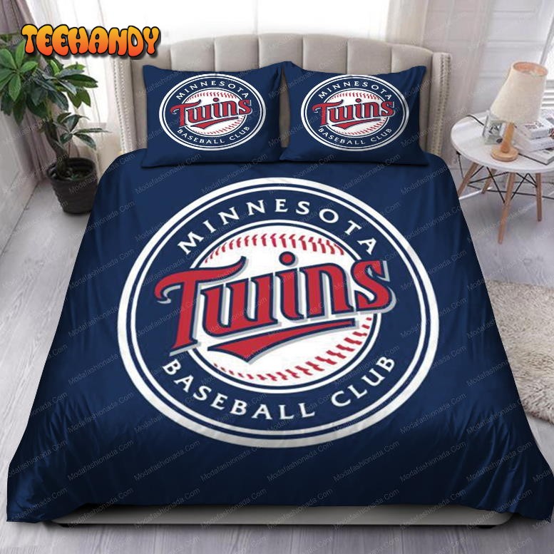 Logo Minnesota Twins MLB 120 Bedding Set