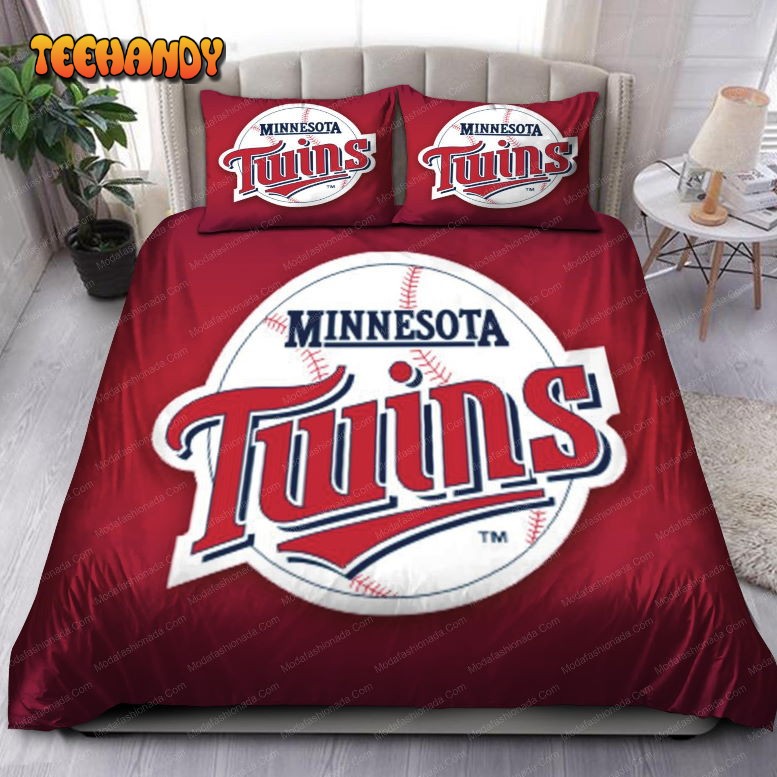 Logo Minnesota Twins MLB 121 Bedding Set