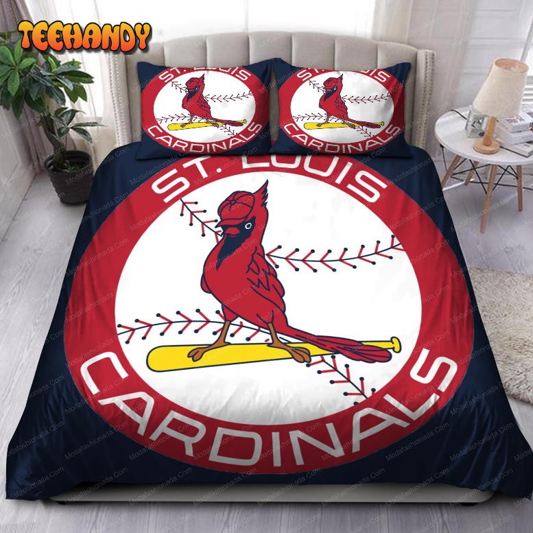 Logo St Louis Cardinals MLB 163 Bedding Set