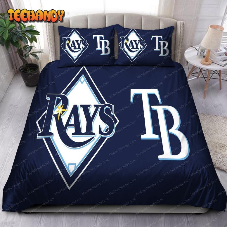 Logo Tampa Bay Rays MLB 172 Bedding Set