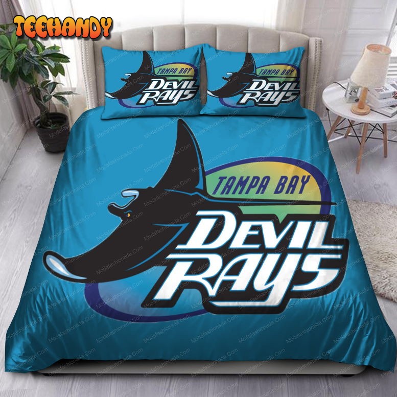 Logo Tampa Bay Rays MLB 173 Bedding Set