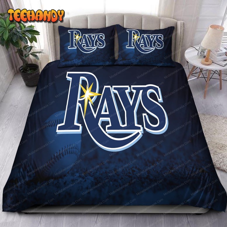 Logo Tampa Bay Rays MLB 174 Bedding Set