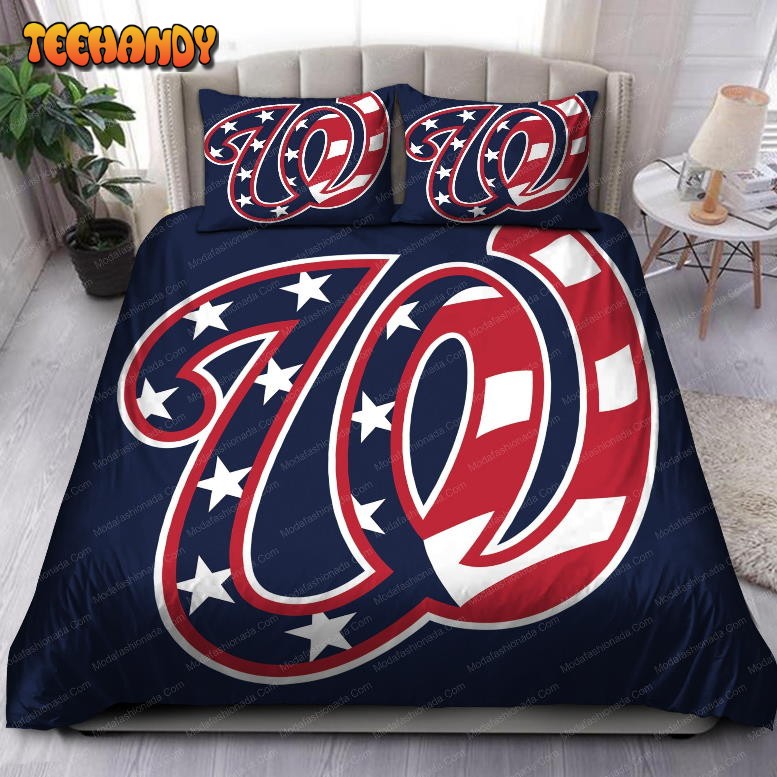 Logo Washington Nationals MLB 187 Bedding Sets