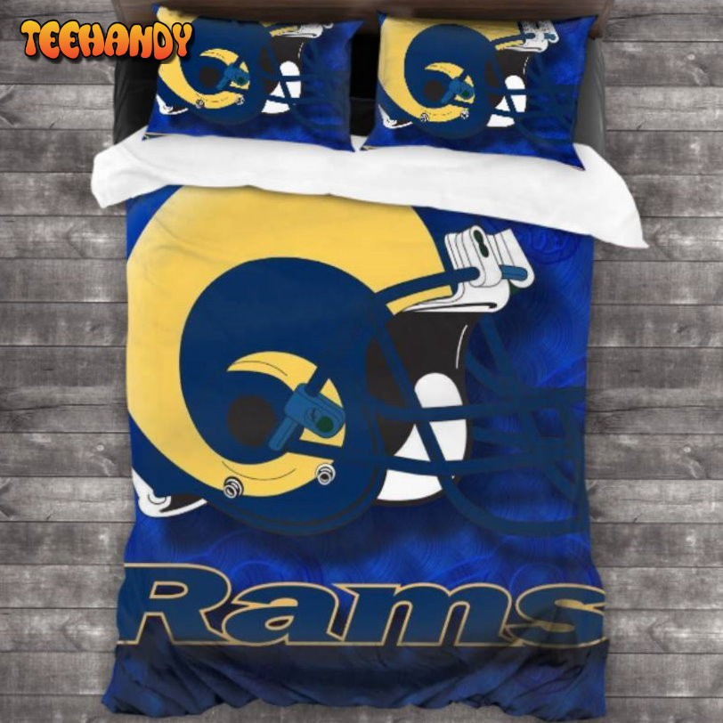 Los Angeles Rams Logo Bedding Set