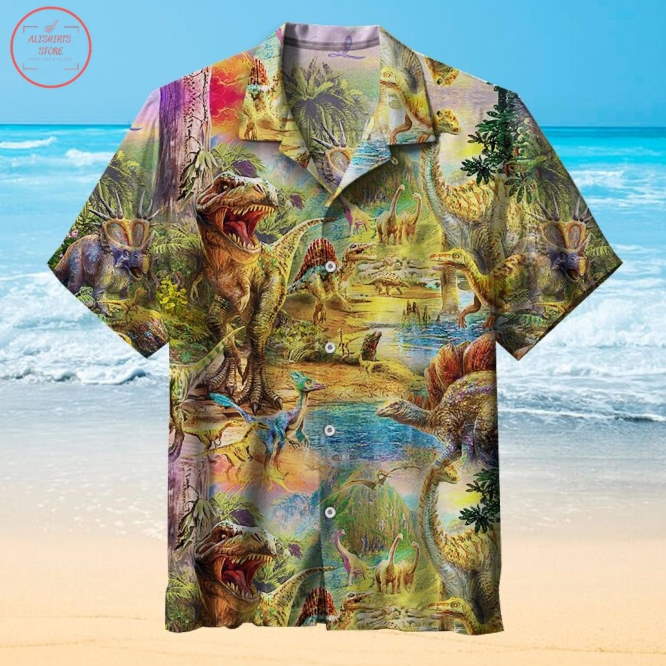 Los Dinosaurios Hawaiian Shirt