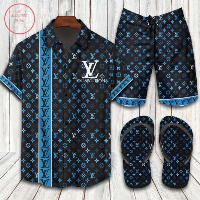 Louis Vuitton 2022 Luxury Hawaiian Shirt Short
