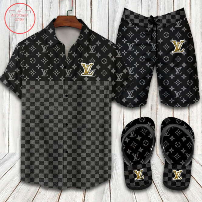 Louis Vuitton checkerboard 2022 Hawaiian Shirt