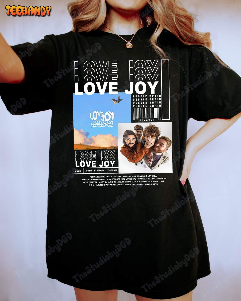 Lovejoy Inselaffe Tour 2023 T-Shirt, Lovejoy Pebble Brain Album Shirt