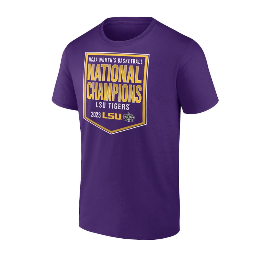 LSU Tigers 2023 NCAA Women’s Basketball National Champions Unisex T-Shirt