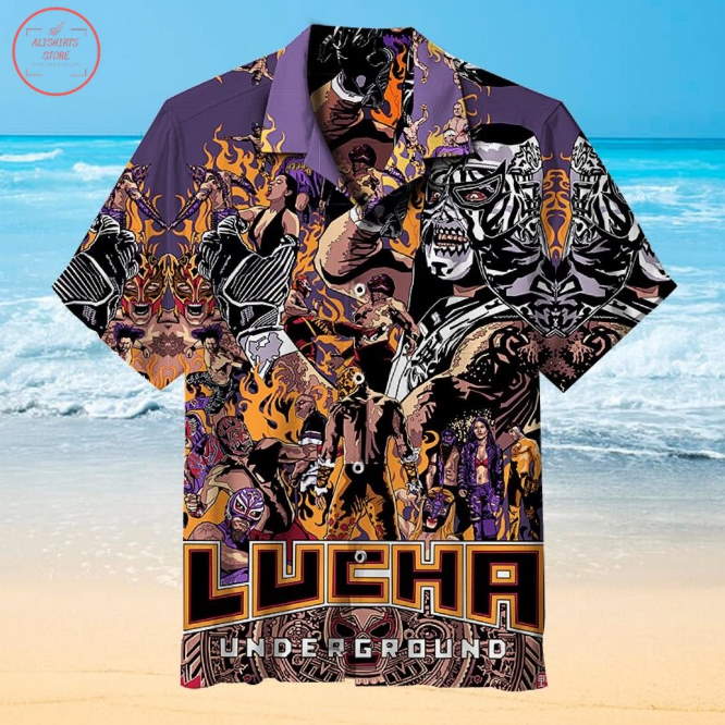 Lucha libre Hawaiian shirt