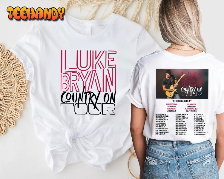 luke bryan tour shirts 2023