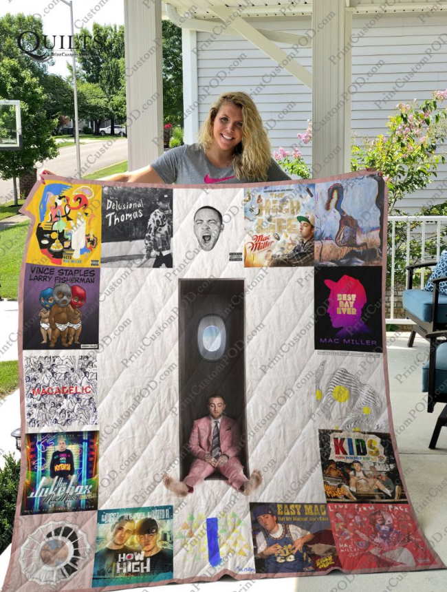 Mac Miller Albums For Fans Version 3D Quilt Blanket