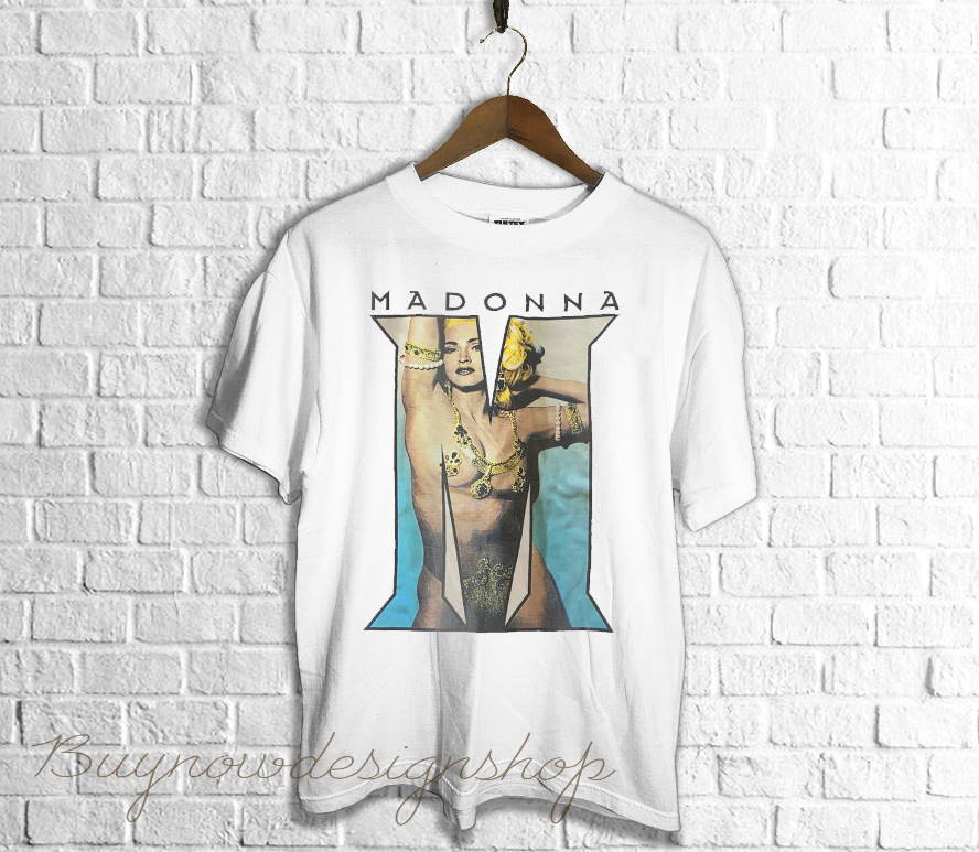 Madonna T-Shirt , Madona Erotica Boy Toy Tour 1992 T Shirt