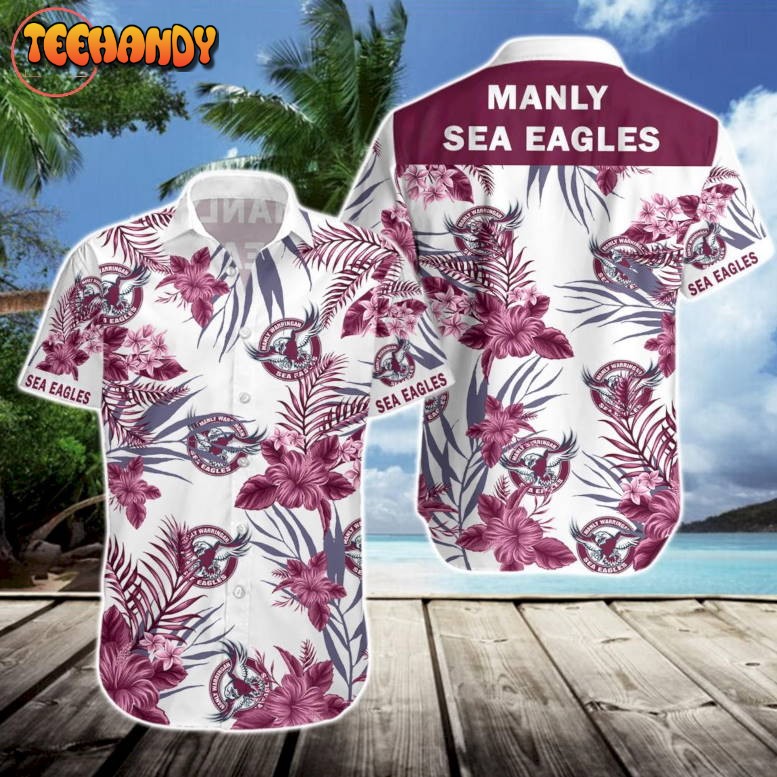 Manly Sea Eagles Hawaiian Shirt