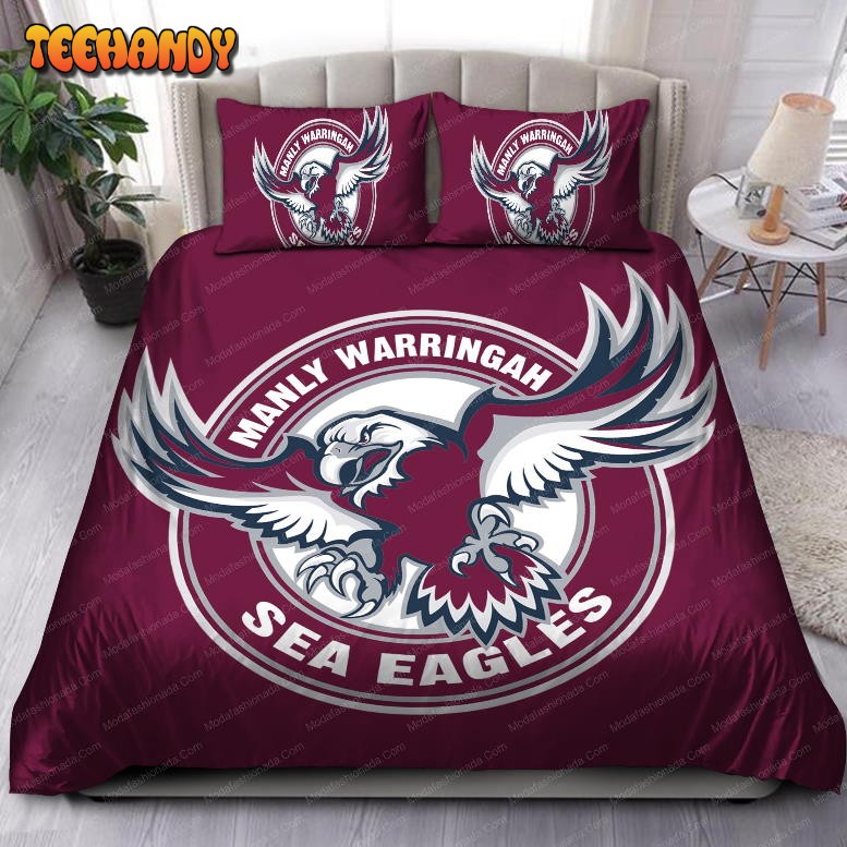 Manly Warringah Sea Eagles Logo Bedding Set