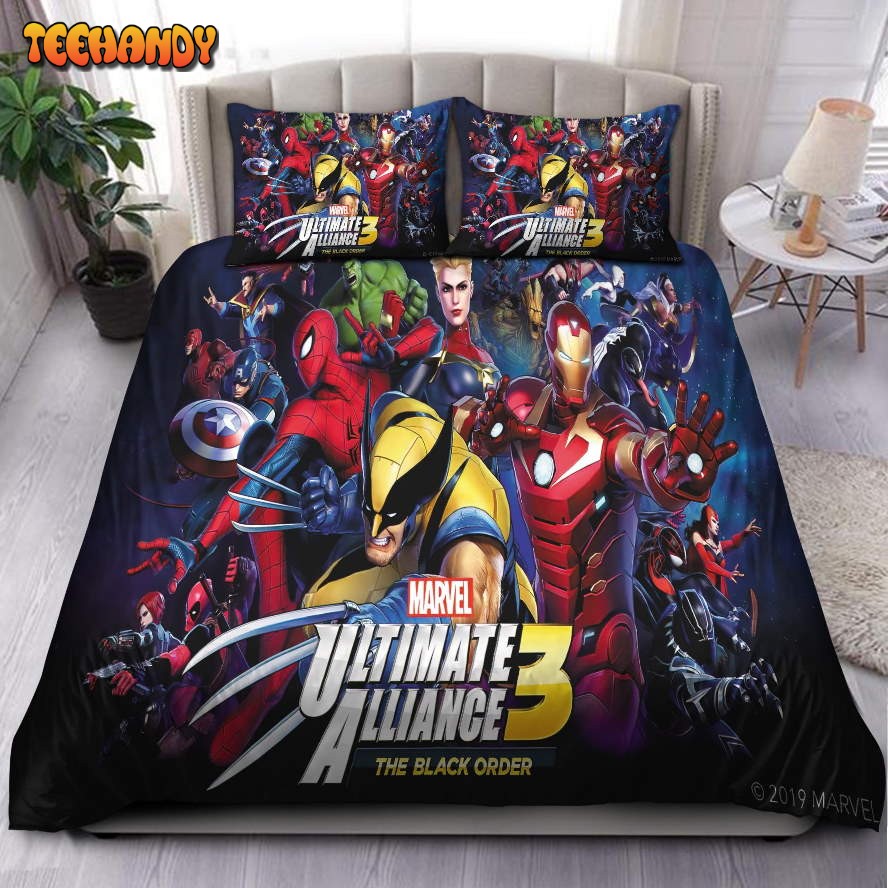 Marvel Ultimate Alliance 3 The Black Order 2018 Bedding Sets