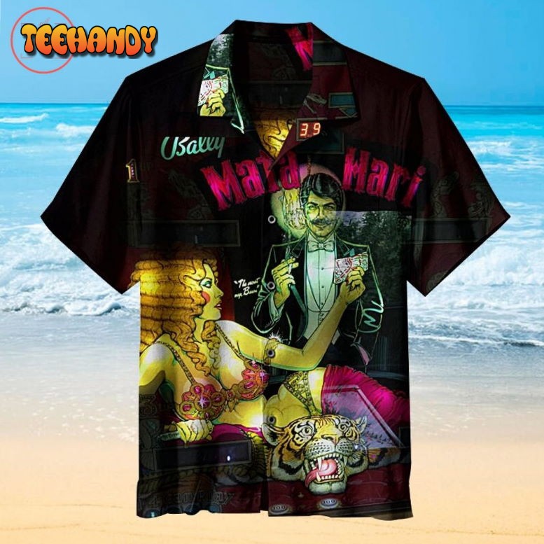 Mata Hari Pinball Hawaiian shirt