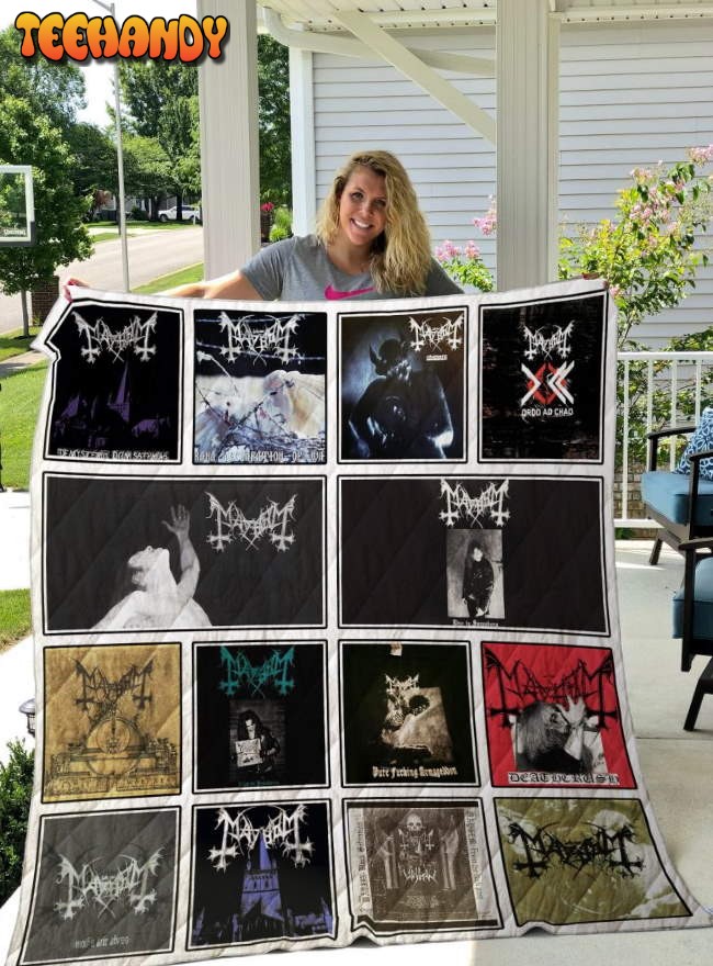 Mayhem 3D Quilt Blanket