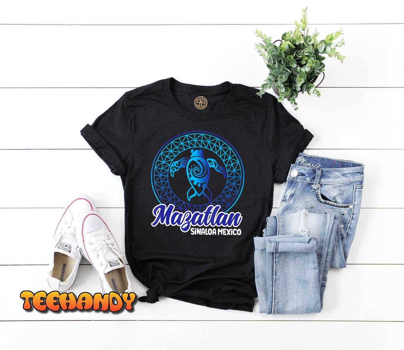 Mazatlan Sinaloa Mexico Souvenirs Baja California Turtles T-Shirt