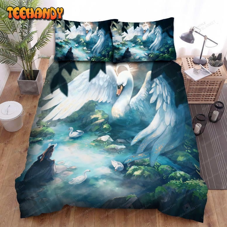 Meeting The Swan God 32 Bedding Set