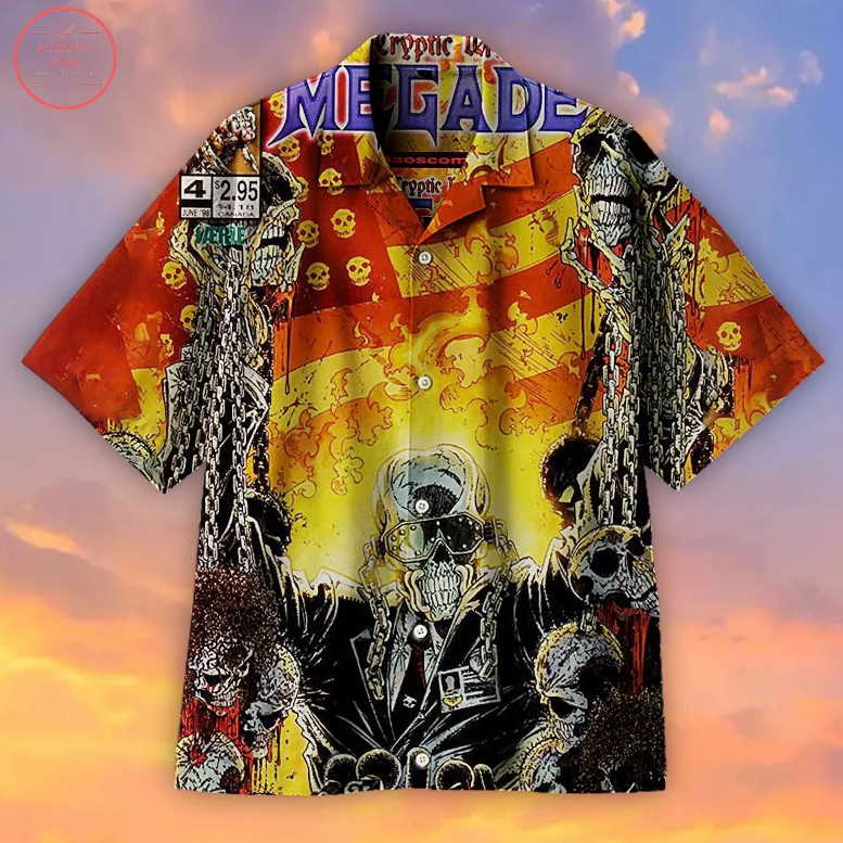 Megadeth Album Hawaiian Shirt