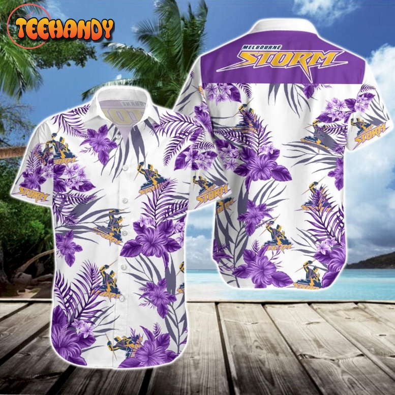 Melbourne Storm Hawaiian Shirt