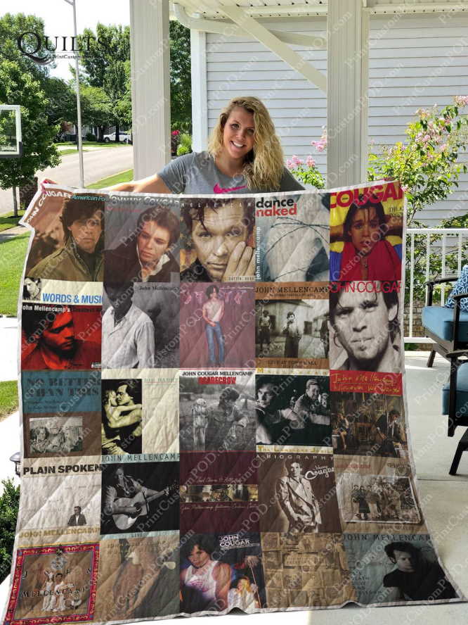 Mellencamp Albums 3D Customized Quilt Blanket