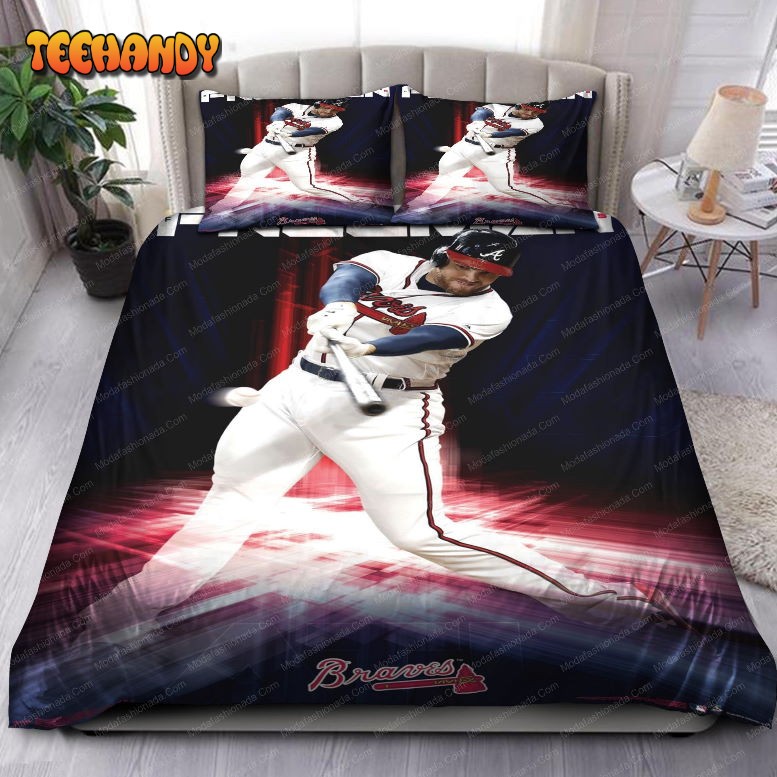 Memory Freddie Freeman Atlanta Braves MLB 44 Bedding Set