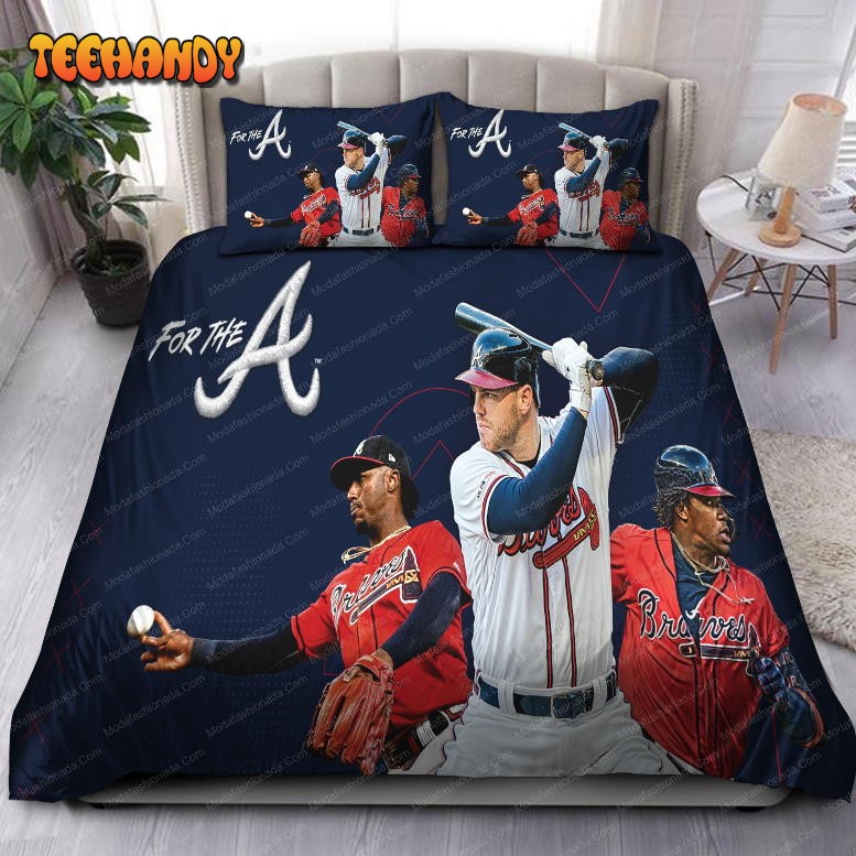 Memory Freddie Freeman Atlanta Braves MLB 47 Bedding Set