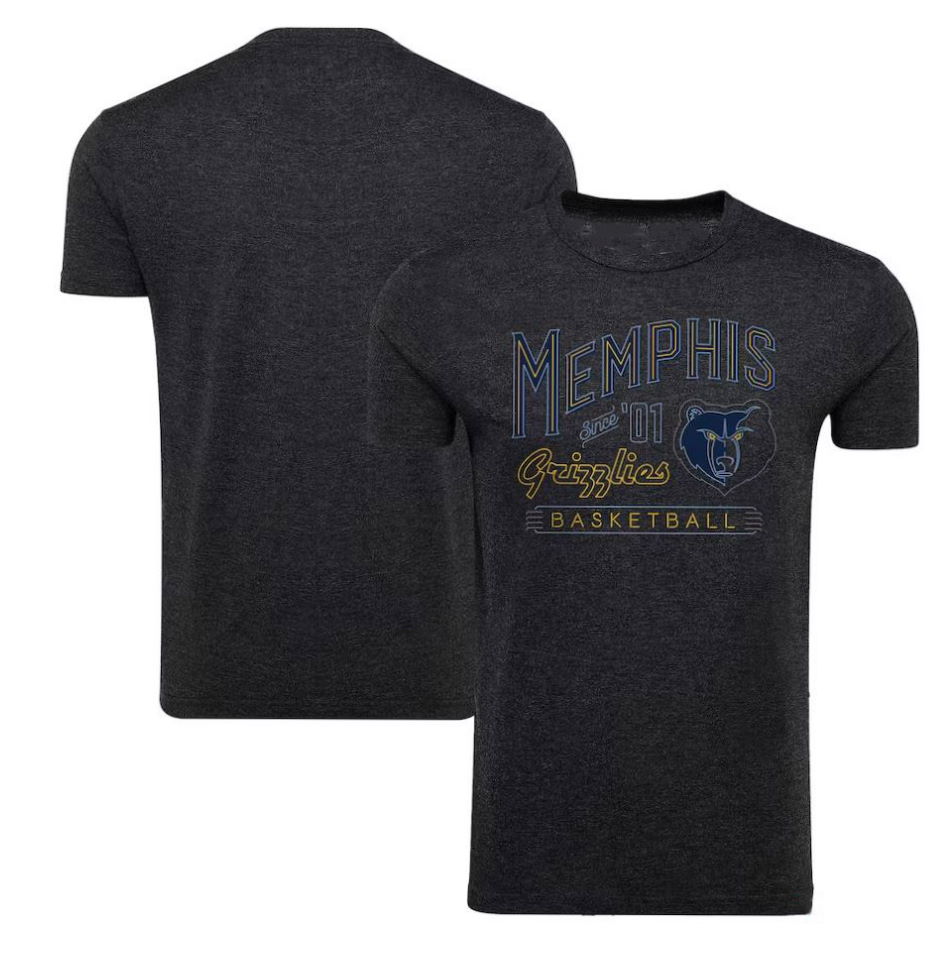 Memphis Grizzlies Beale Street Hometown Comfy Tri-Blend T-Shirt