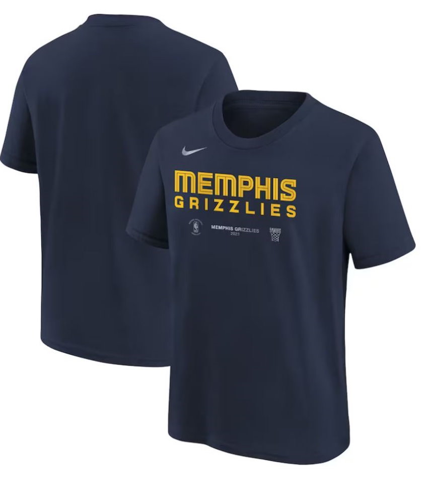 Memphis Grizzlies Youth 2023 NBA Playoffs Mantra T-Shirt